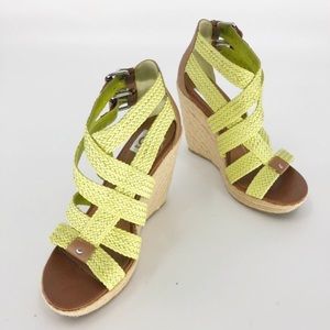 Dolce Vita Lyssa Open Toe Espadrille Wedge Sandals Women's Size 8 women